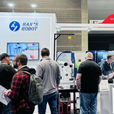 หุ่นยนต์ร่วมปฏิบัติงานของ Han ปรากฏตัวที่งาน AUTOMATE 2024 ในสหรัฐอเมริกา